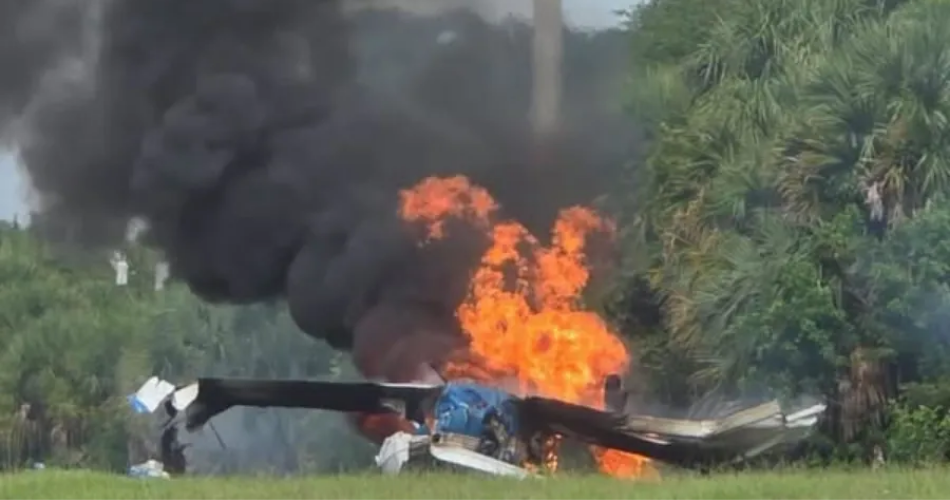 Piloto morre após queda de avião de pequeno porte na Flórida