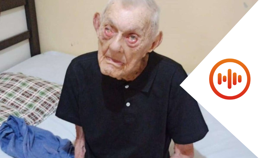 Brasileiro é o homem mais velho do mundo aos 112 anos!