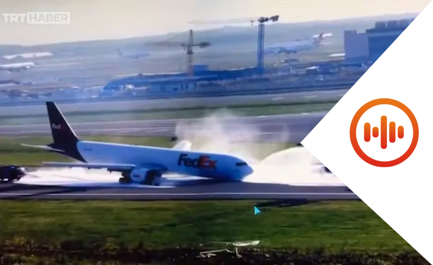 Avião de Carga da Boeing Realiza Pouso de Emergência em Istambul