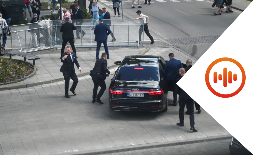 Ataque a tiros contra o Primeiro-Ministro da Eslováquia, Robert Fico, em Reunião Governamental
