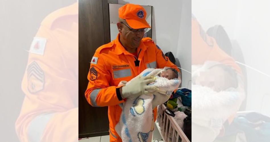 Bombeiros salvam bebê de um mês engasgado com leite materno em Sorocaba
